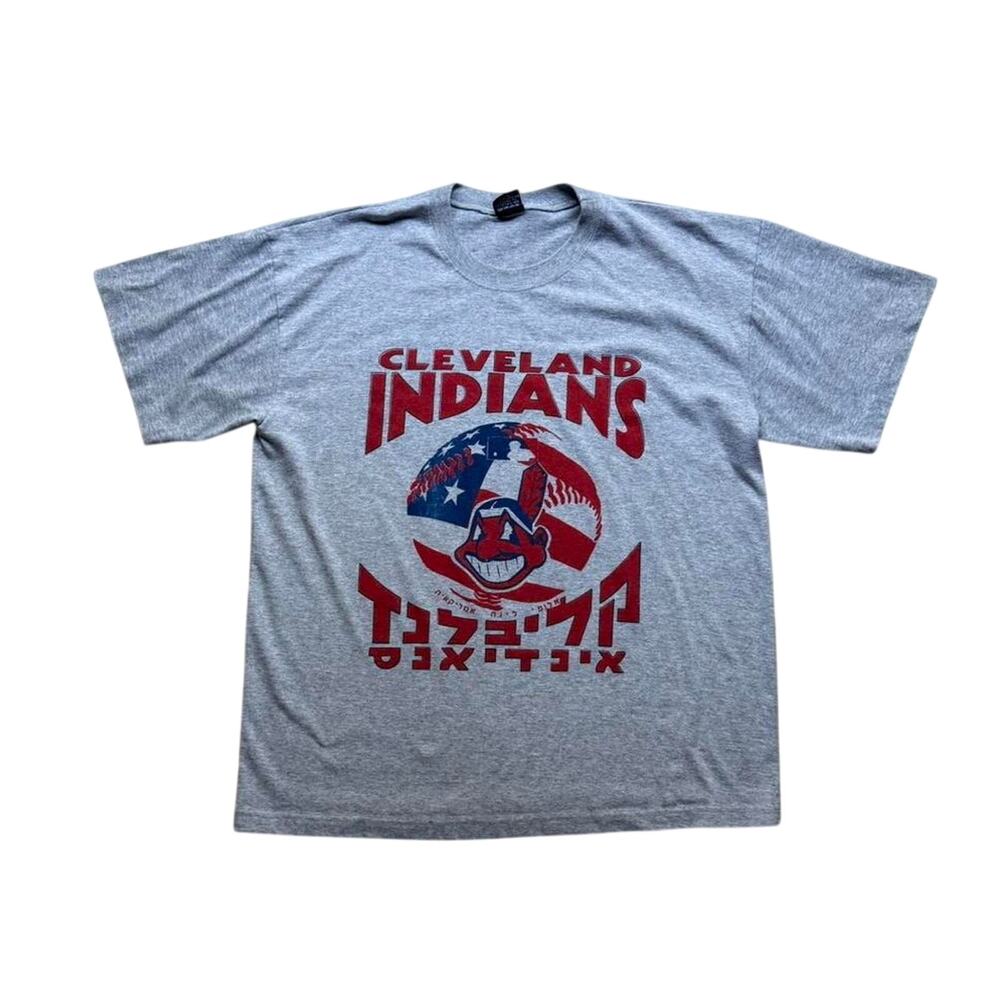 Vintage Cleveland Indians Hockey Men's XL Tee Sports